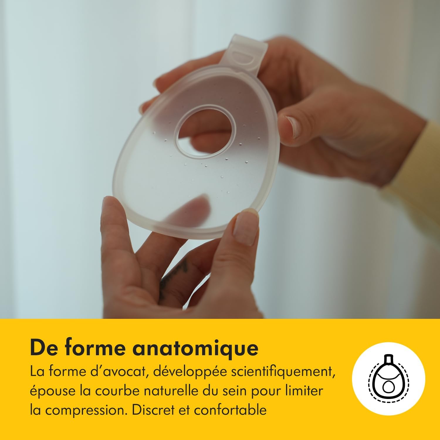 Lot de 2 Coupelles recueil lait maternel MEDELA