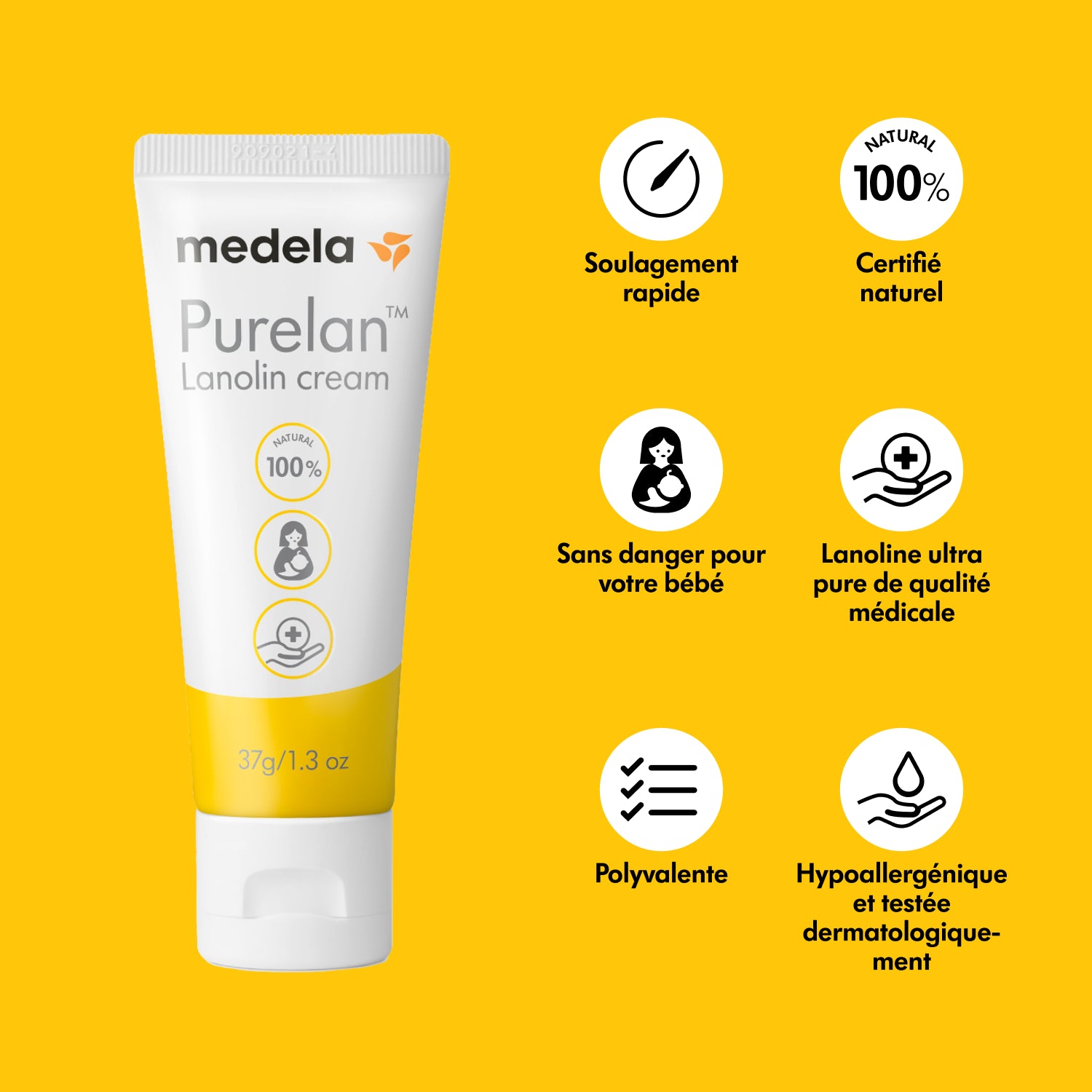 MEDELA - Crème d'allaitement à la lanoline PureLan™ 37g