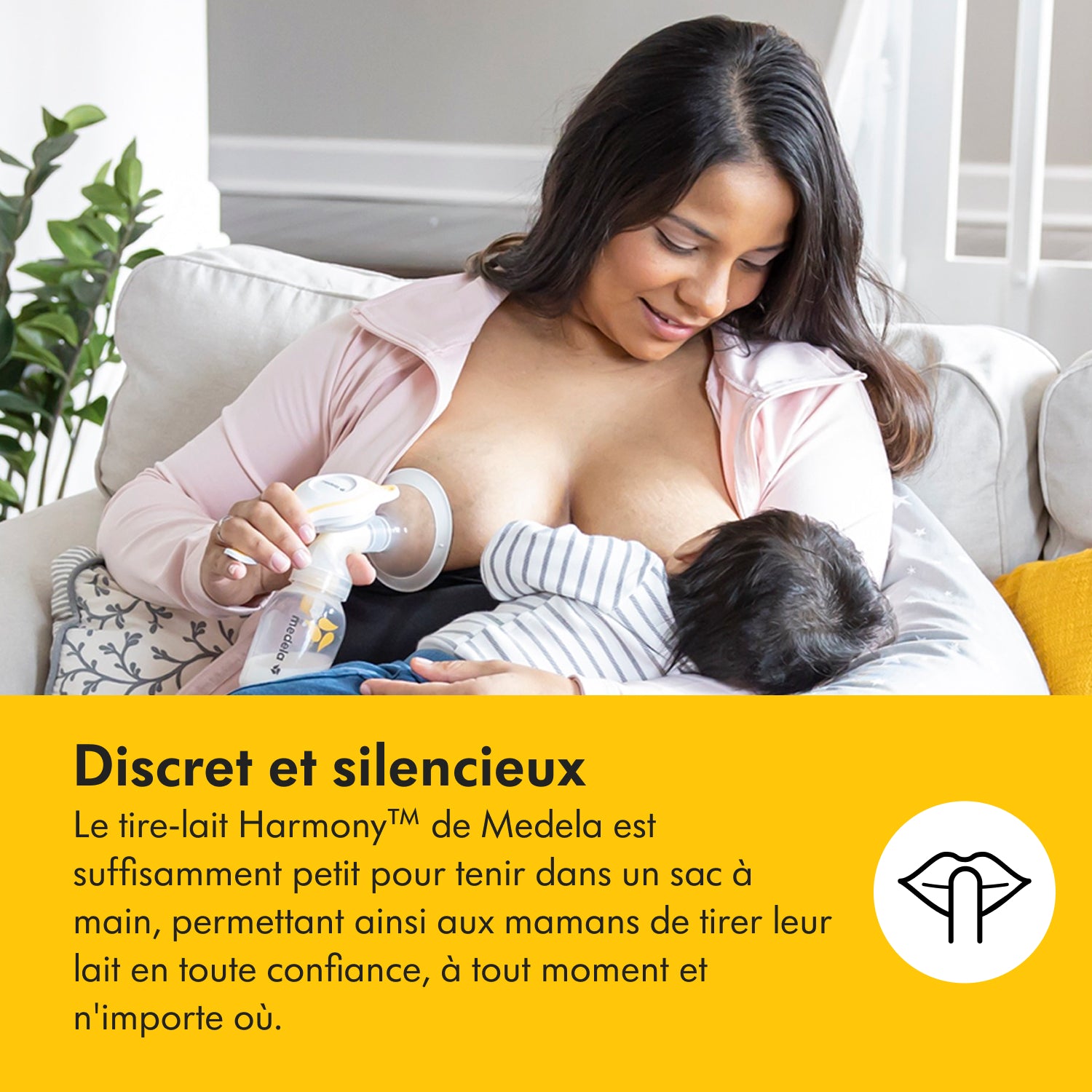 MEDELA - Tire-lait manuel Harmony Flex™