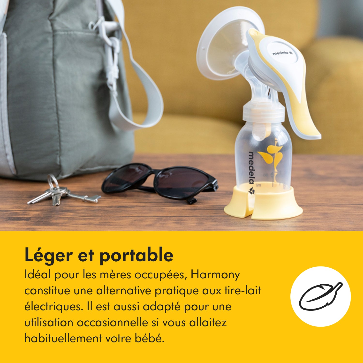 MEDELA - Tire-lait manuel Harmony Flex™