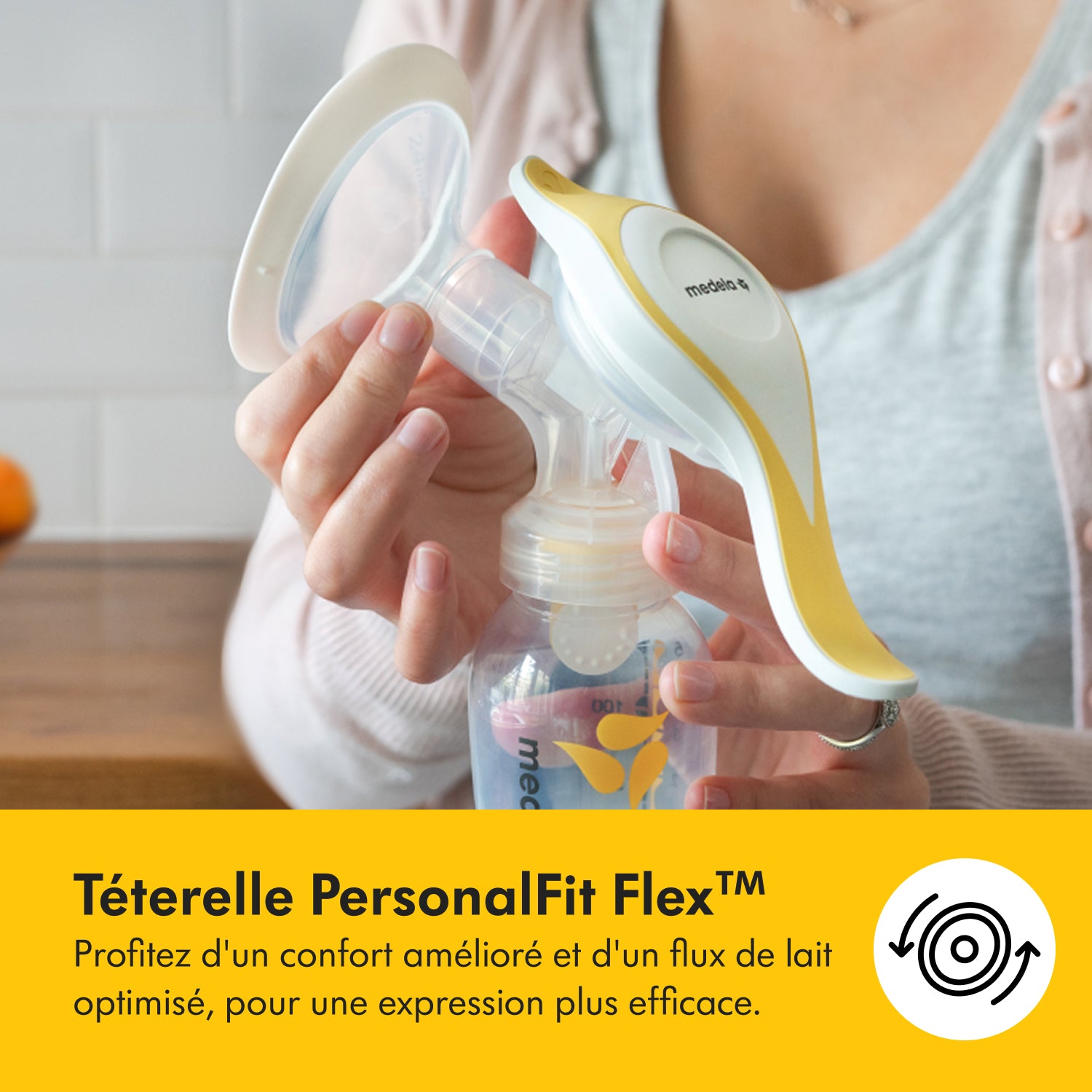 MEDELA - Tire-lait manuel Harmony Flex™