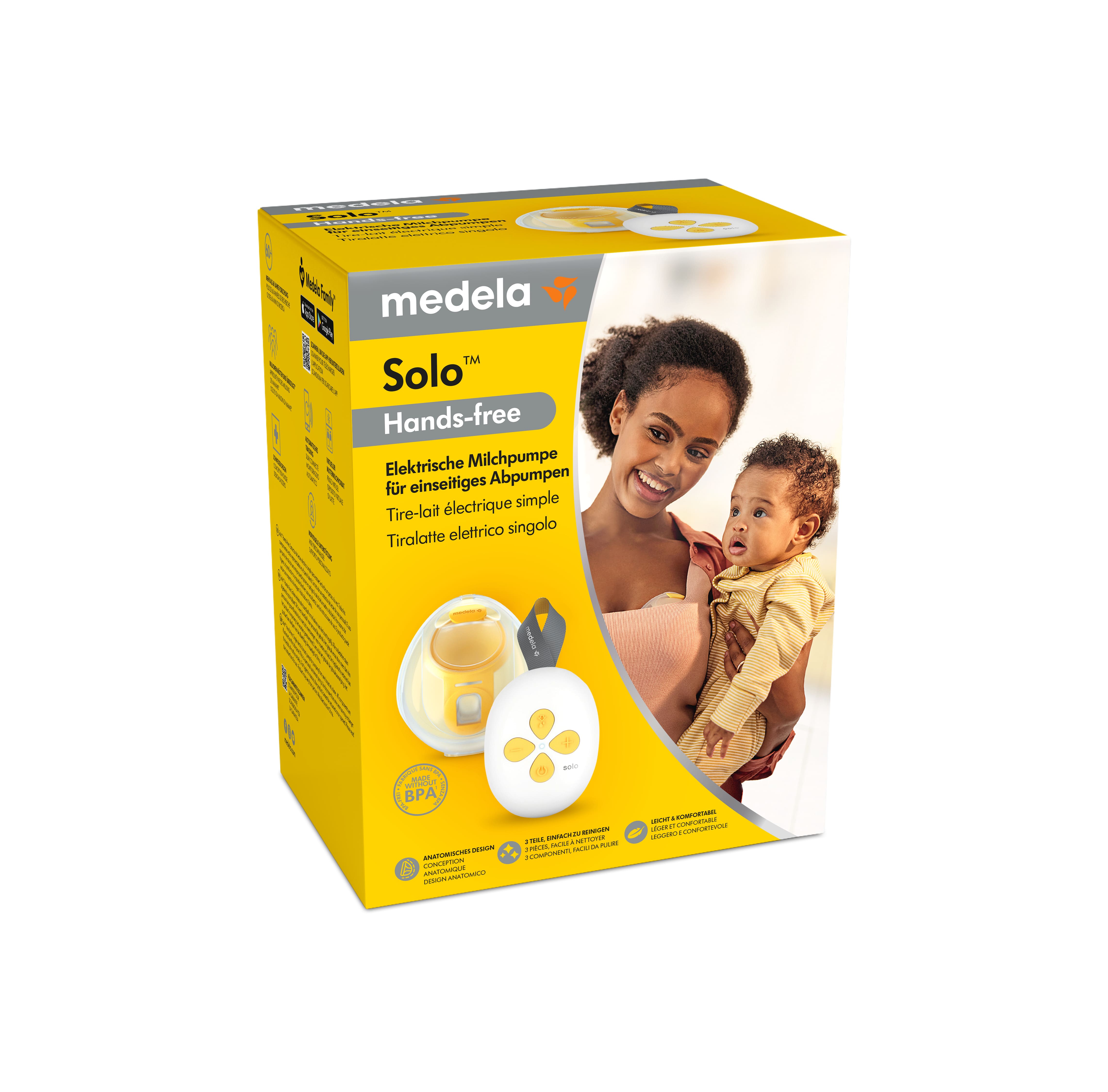 MEDELA - Tire-lait électrique simple Solo Hands-Free 24mm