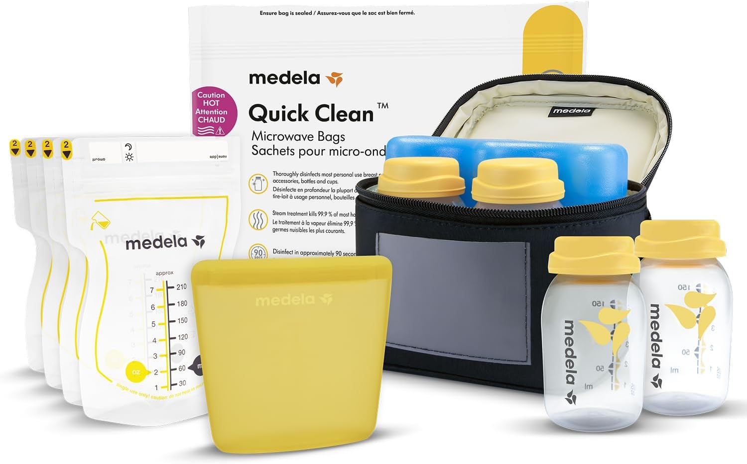 Kit de stockage pour lait maternel