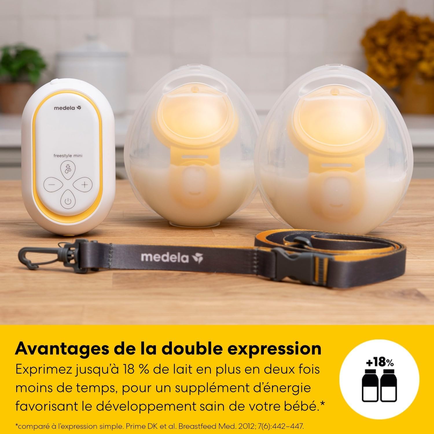 Tire-lait Électrique Portable Freestyle Mini Hands-free 24mm