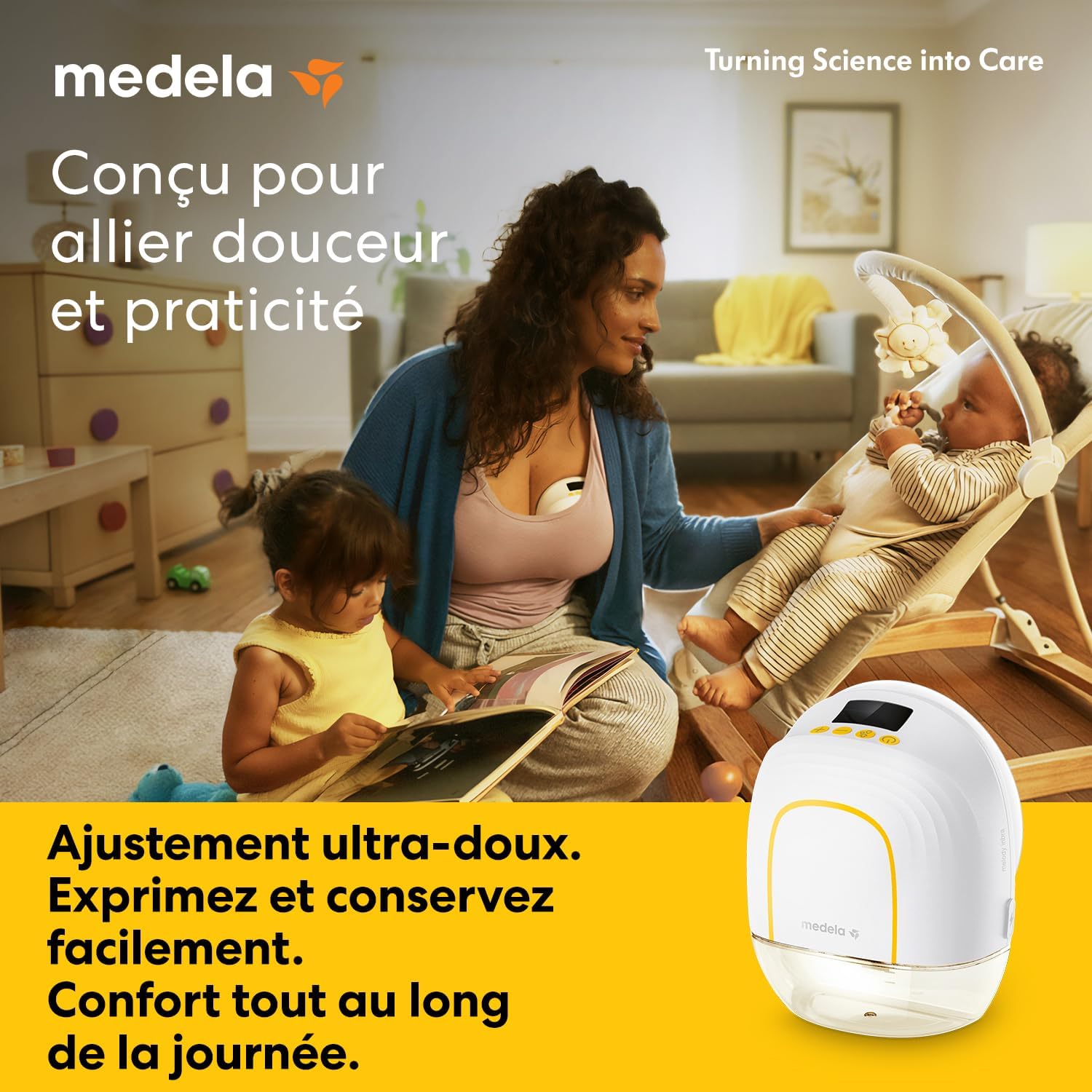Tire-lait Électrique Portable Melody InBra