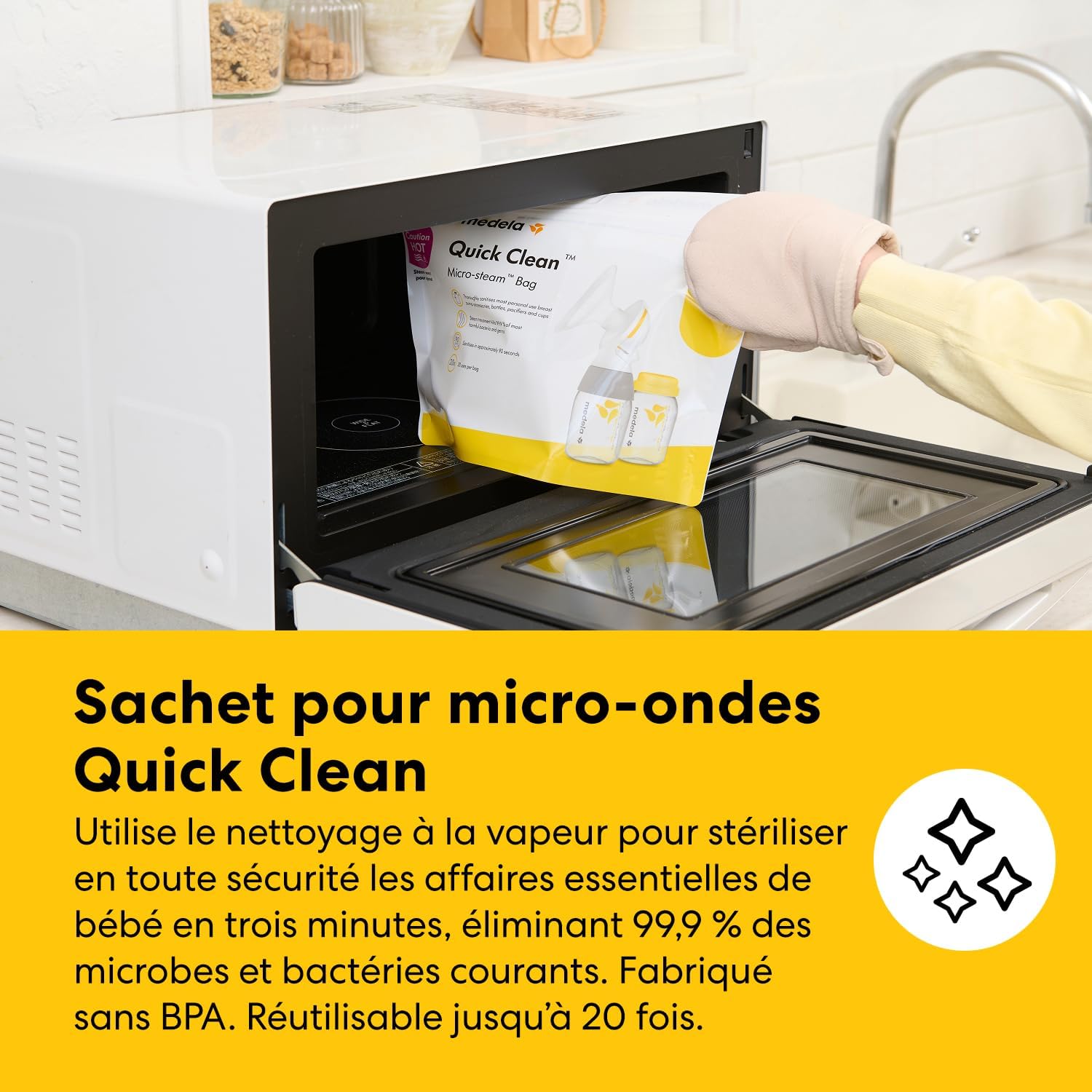 Kit de stockage pour lait maternel