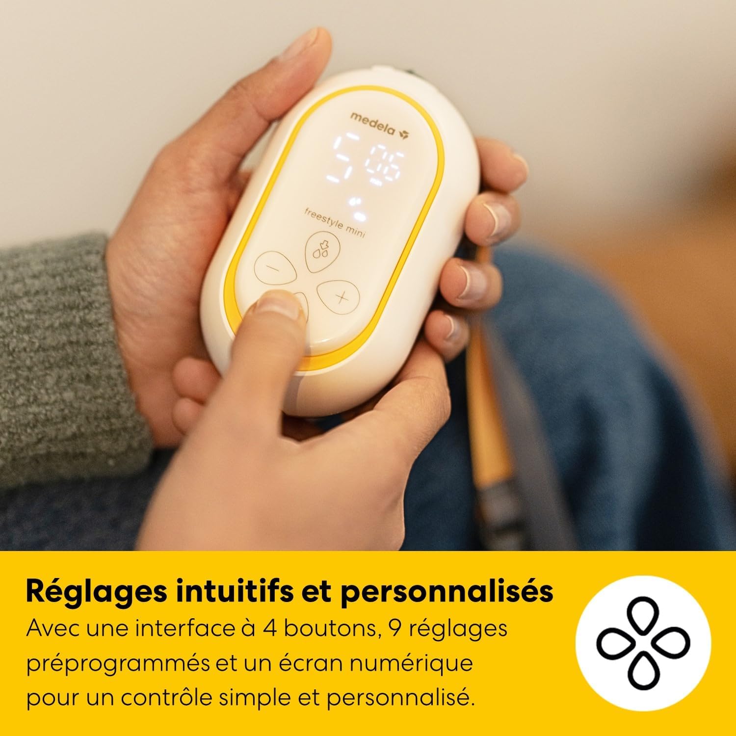 Tire-lait Électrique Portable Freestyle Mini Classique 24mm