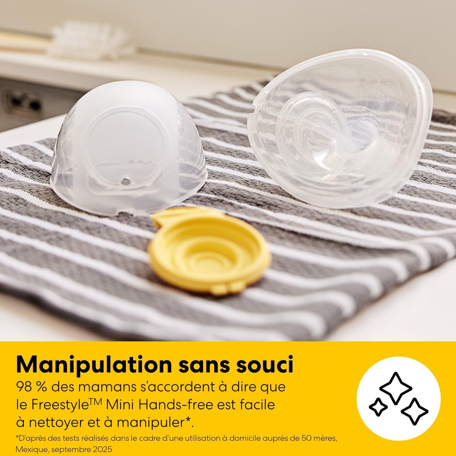 Tire-lait Électrique Portable Freestyle Mini Hands-free 24mm