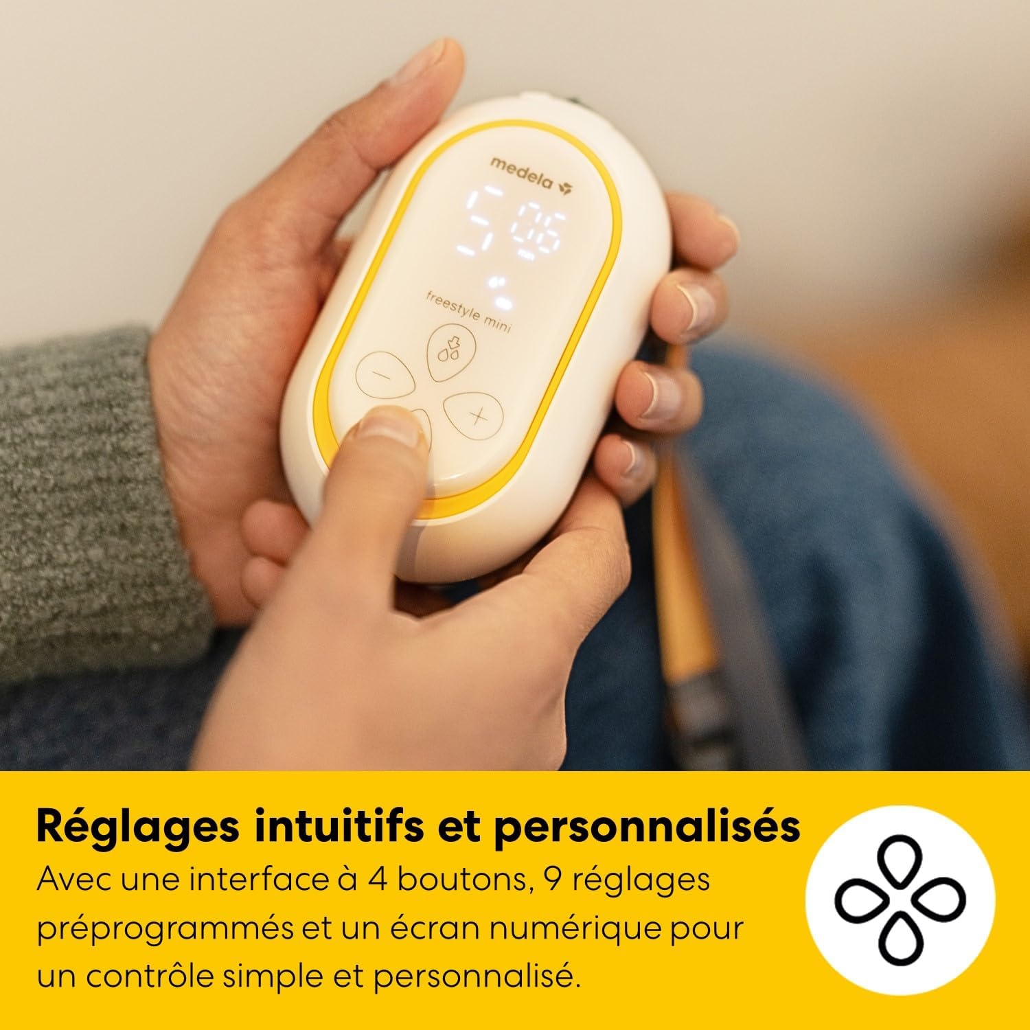 Tire-lait Électrique Portable Freestyle Mini Classique 24mm