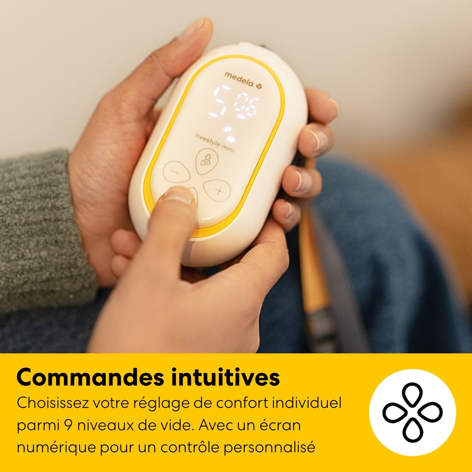 Tire-lait Électrique Portable Freestyle Mini Hands-free 24mm