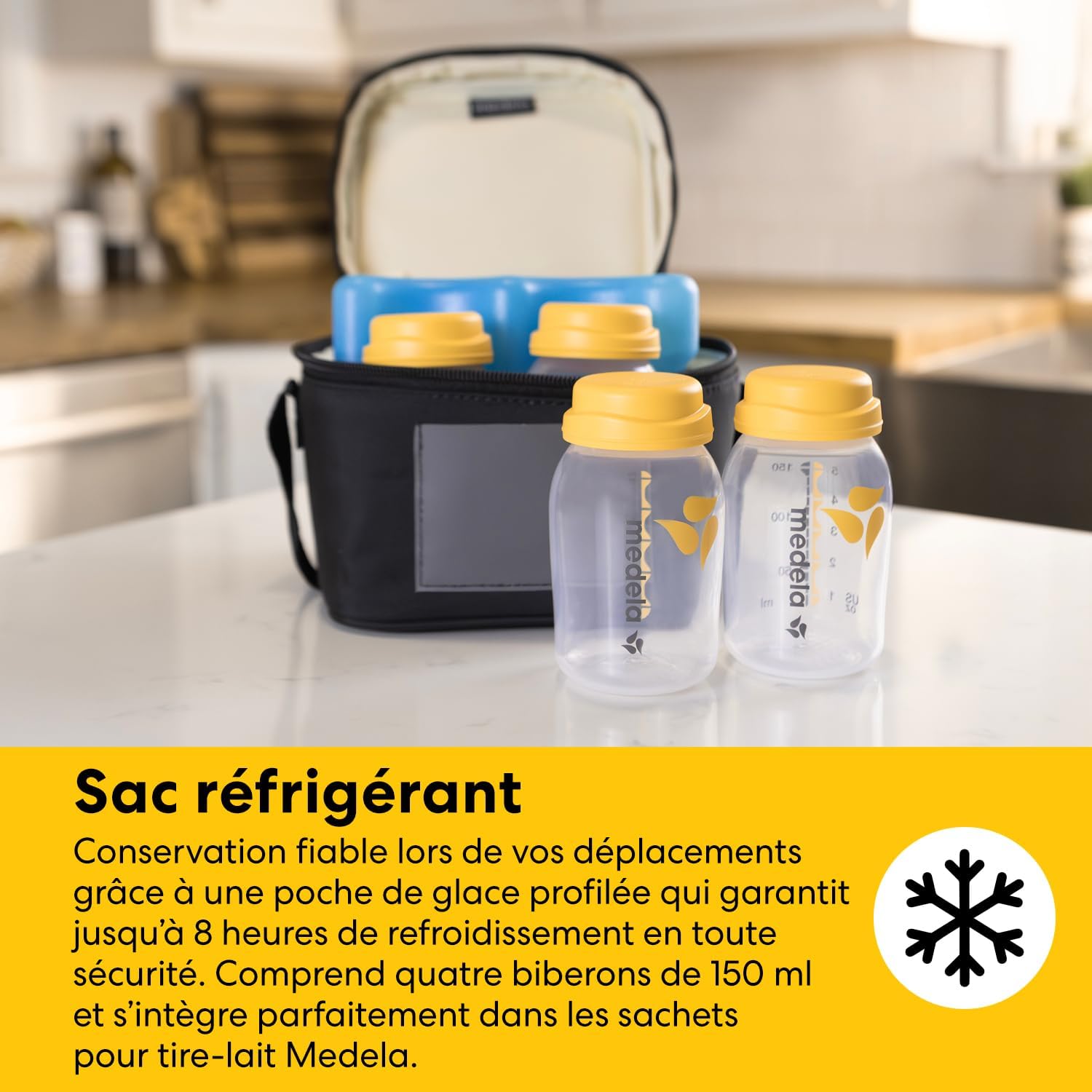 Kit de stockage pour lait maternel