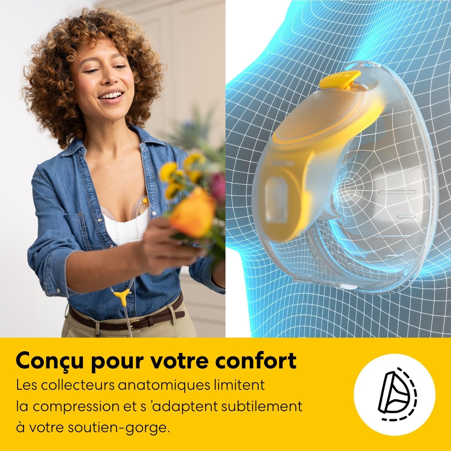 Tire-lait Électrique Portable Freestyle Mini Hands-free 24mm