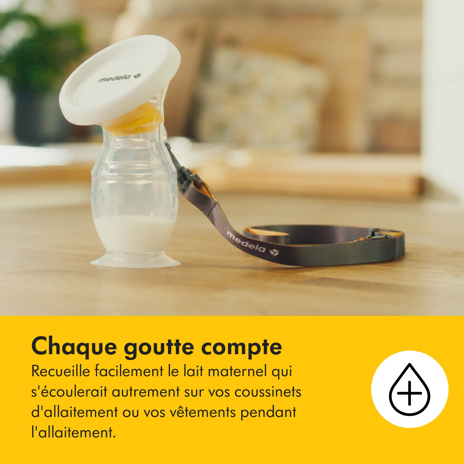 MEDELA - Recueil-lait en silicone
