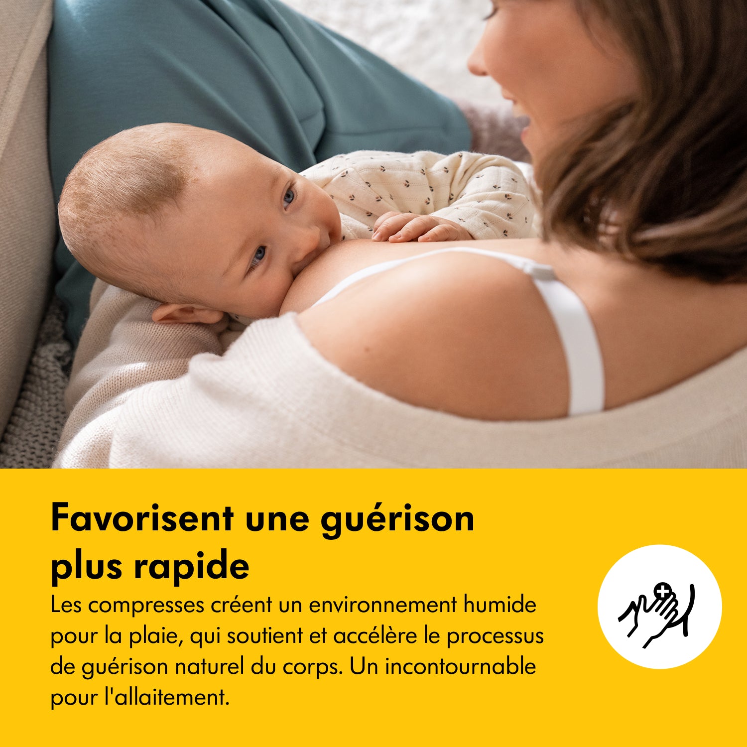 MEDELA - Compresses Hydrogel - Lot de 4