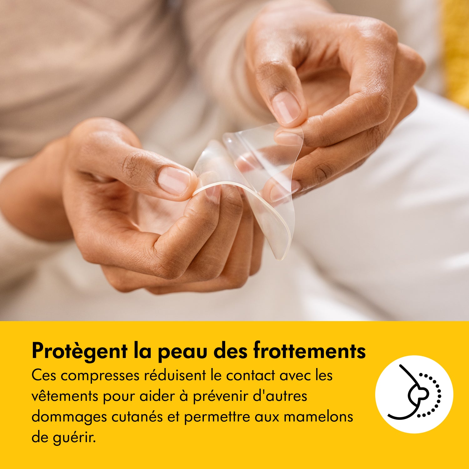 MEDELA - Compresses Hydrogel - Lot de 4