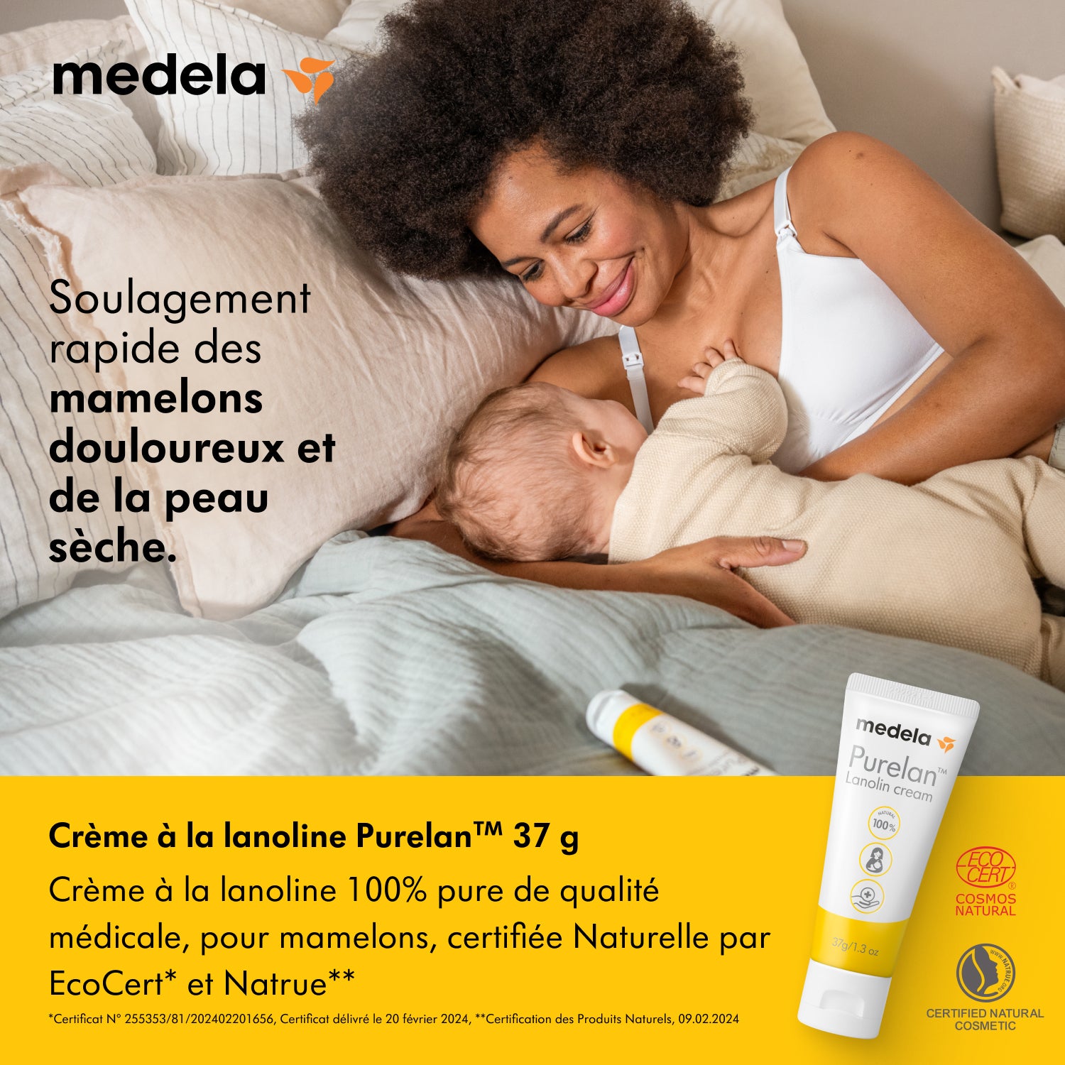 MEDELA - Crème d'allaitement à la lanoline PureLan™ 37g