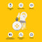 MEDELA - Tire-lait électrique double Swing Maxi RD 21 mm / 24 mm