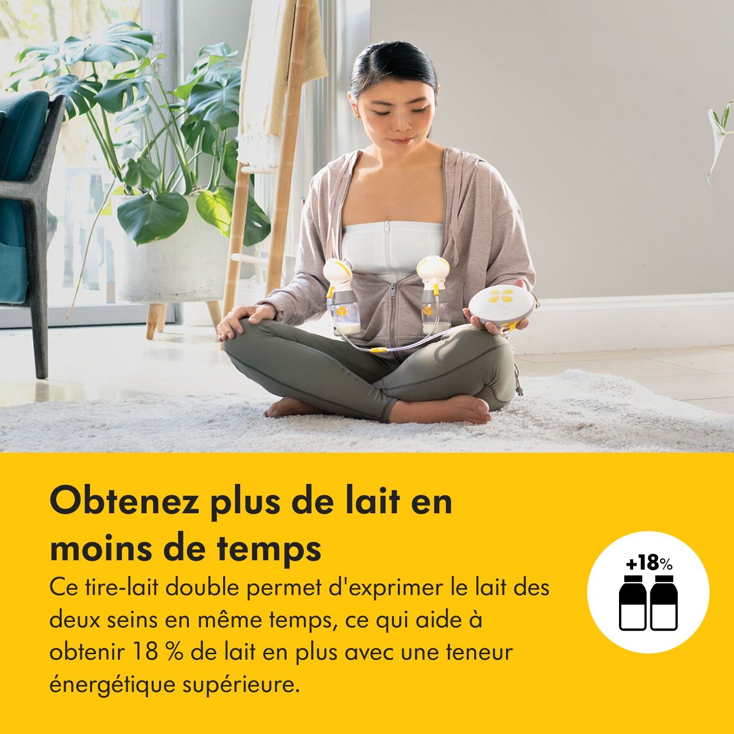 MEDELA - Tire-lait électrique double Swing Maxi RD 21 mm / 24 mm