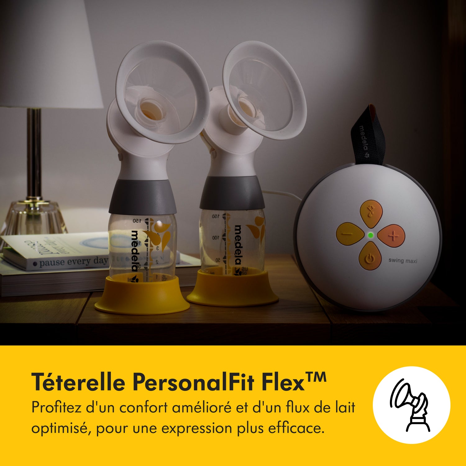 MEDELA - Tire-lait électrique double Swing Maxi RD 21 mm / 24 mm