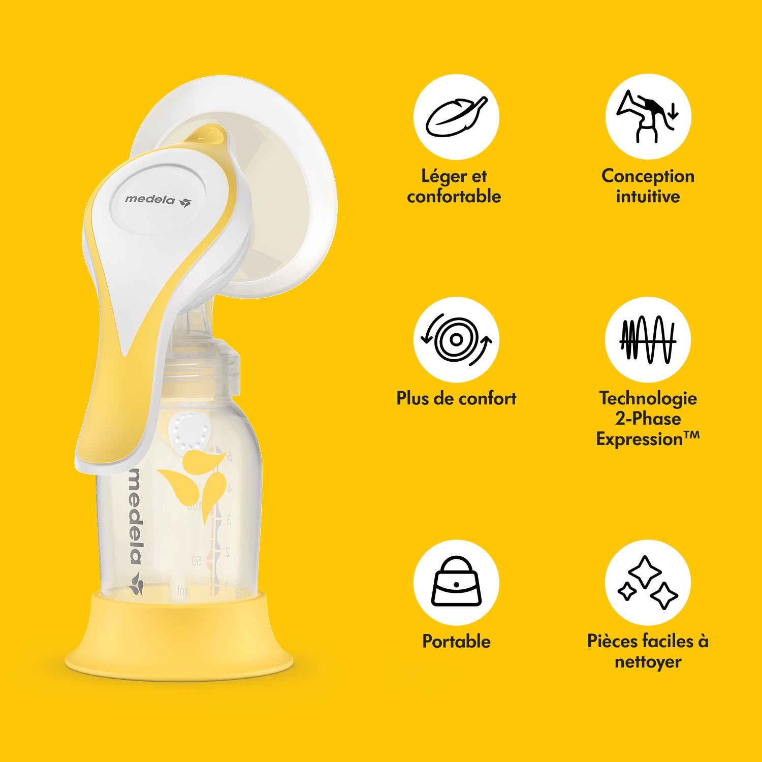 MEDELA - Tire-lait manuel Harmony Flex™