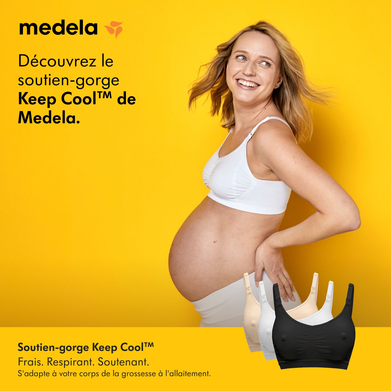 MEDELA - Soutien-gorge d'allaitement KEEP COOL