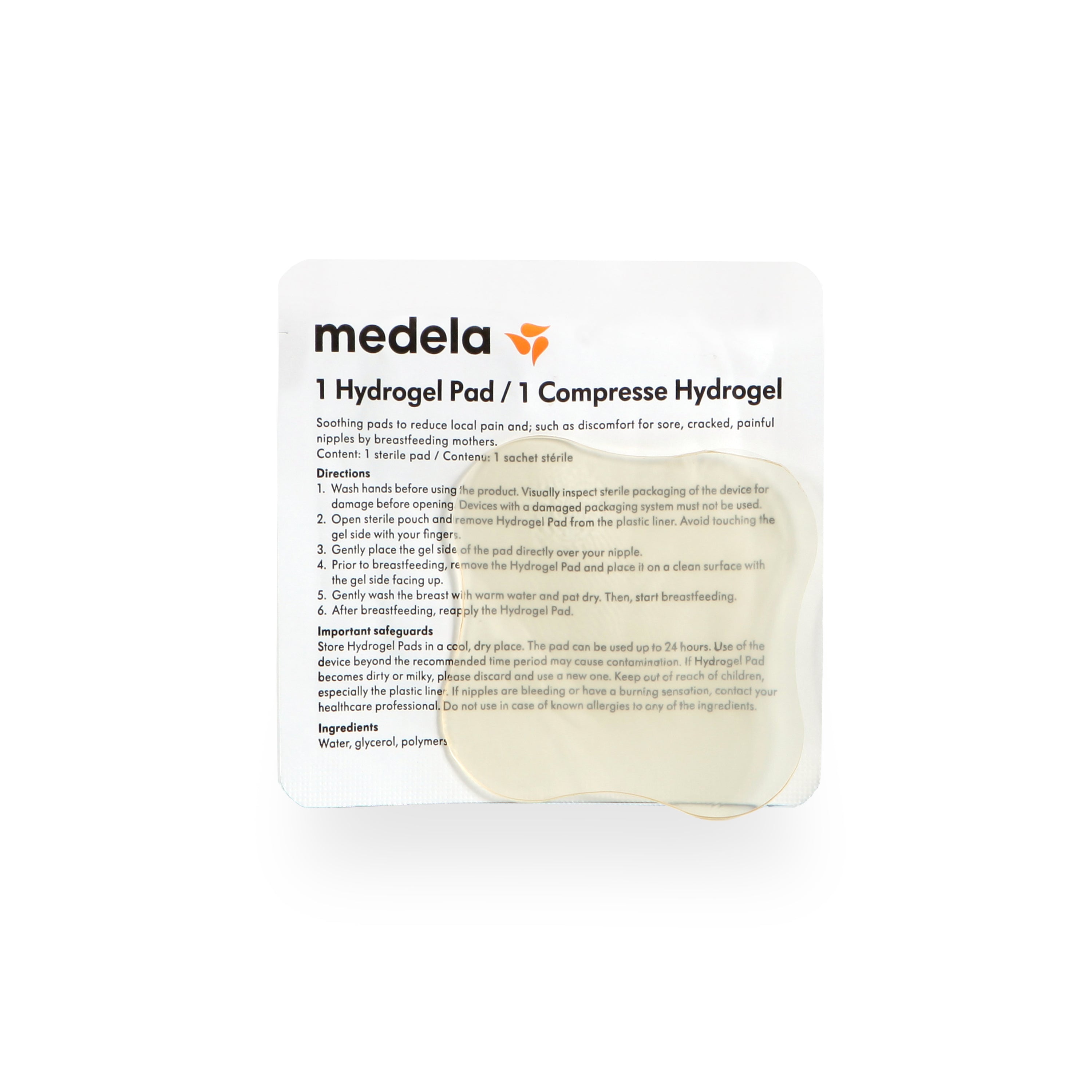 Échantillon - Compresses hydrogel apaisantes - Lot de 5